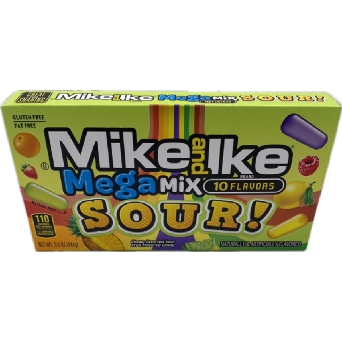 Mike and ike mega mix sour 141gr